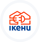 Logo van IKEHU – organisatie ondersteund door dashboards van Celsius BI